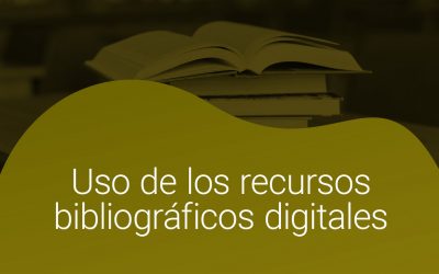 Uso de los recursos bibliográficos digitales