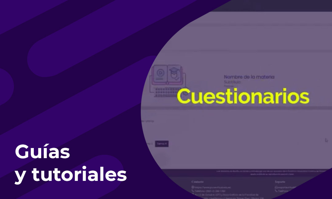 Cómo crear y configurar cuestionarios dentro de su aula virtual
