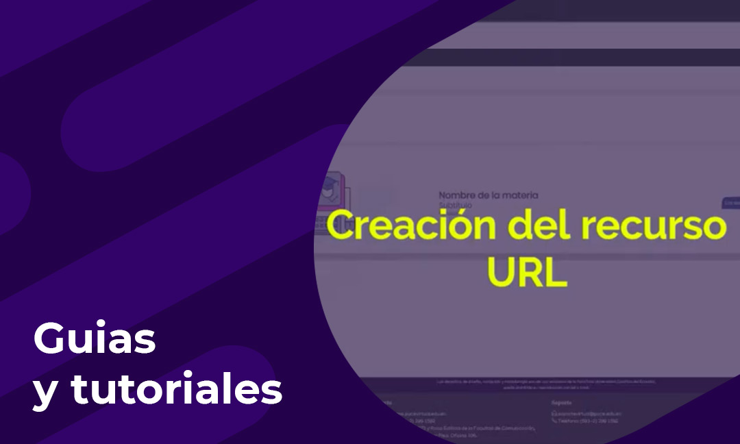 Uso de recurso URL dentro del aula virtual