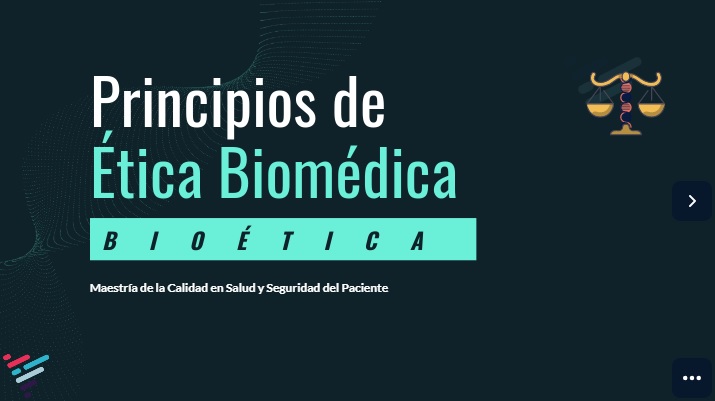 Principios de Ética Biomédica