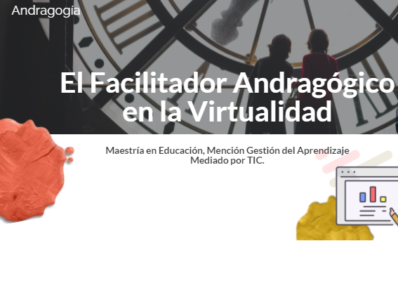 El facilitador andragógico en la virtualidad (nube de palabras)