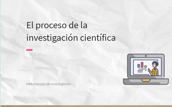 El proceso de la investigación científica