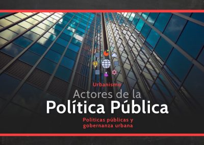 Actores de la política pública