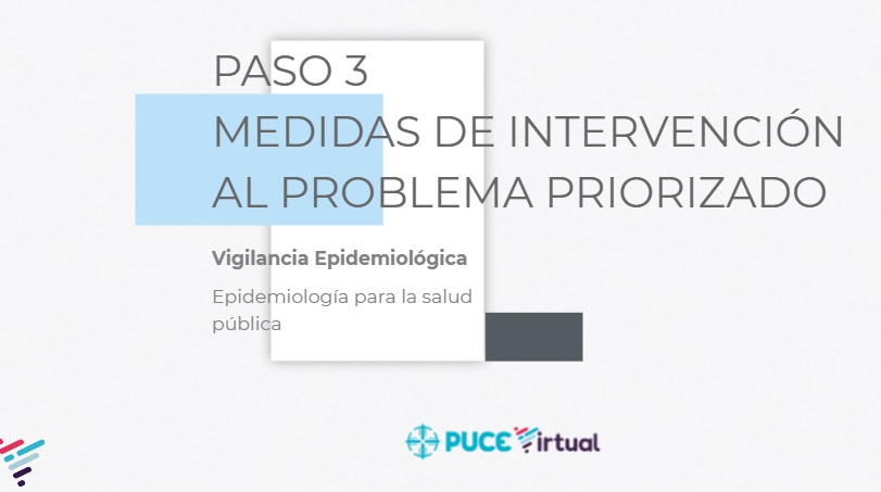Paso 3, Medidas de Intervención al problema priorizado