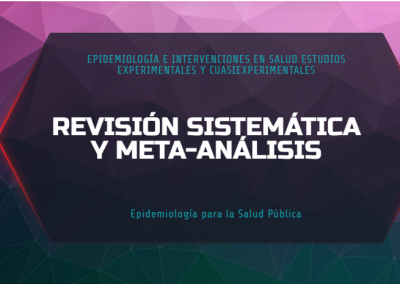 Revisión sistémica y meta-análisis