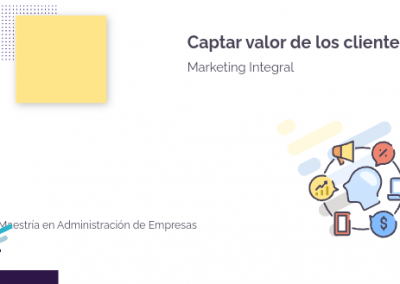 Captar valor de los clientes