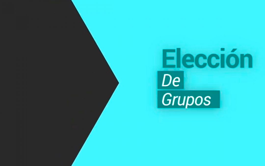 Elección de grupos
