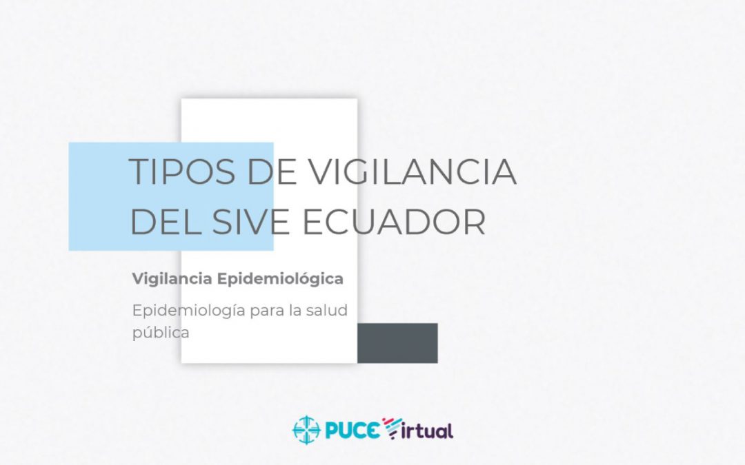 Tipos de Vigilancia de SIVE Ecuador