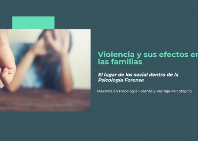 Violencia y sus Efectos en las Familias