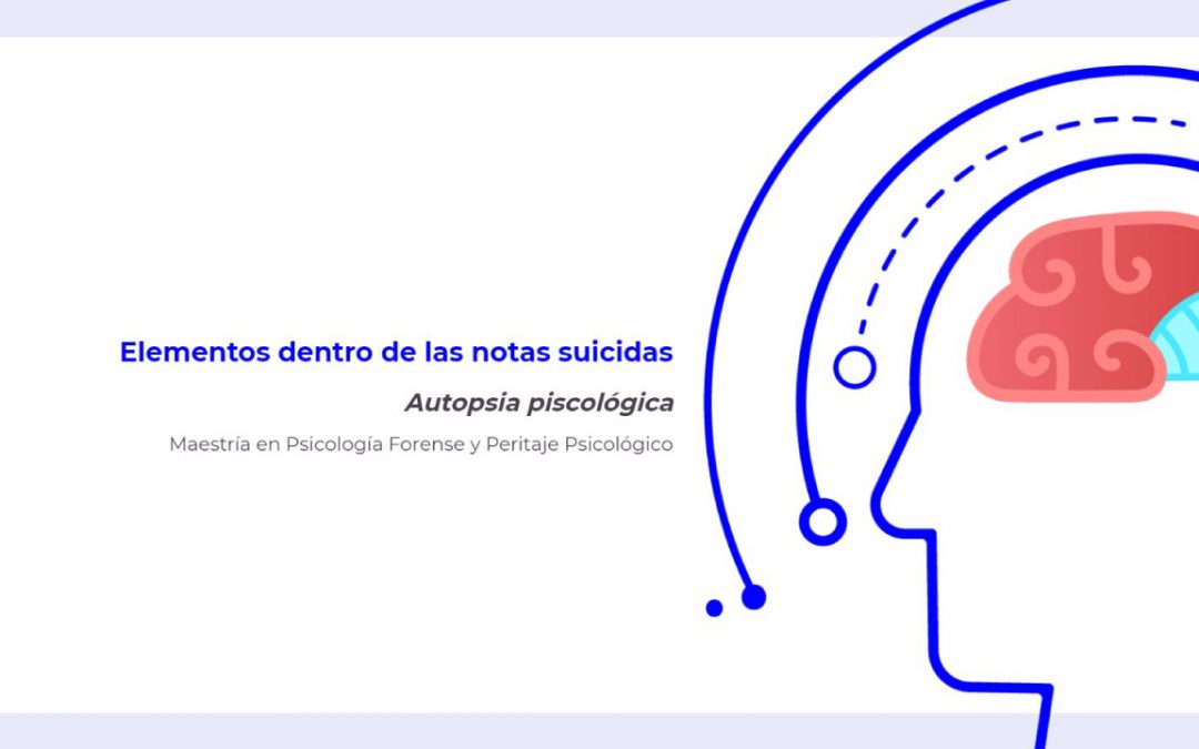 Elementos dentro de las Notas Suicidas