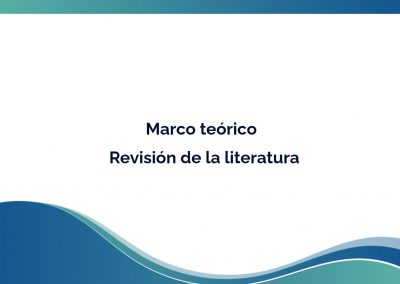 Marco Teórico: Revisión de la Literatura