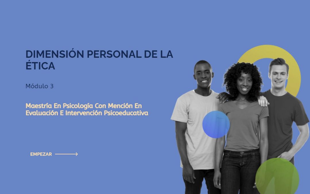 Dimensión Personal de la Ética