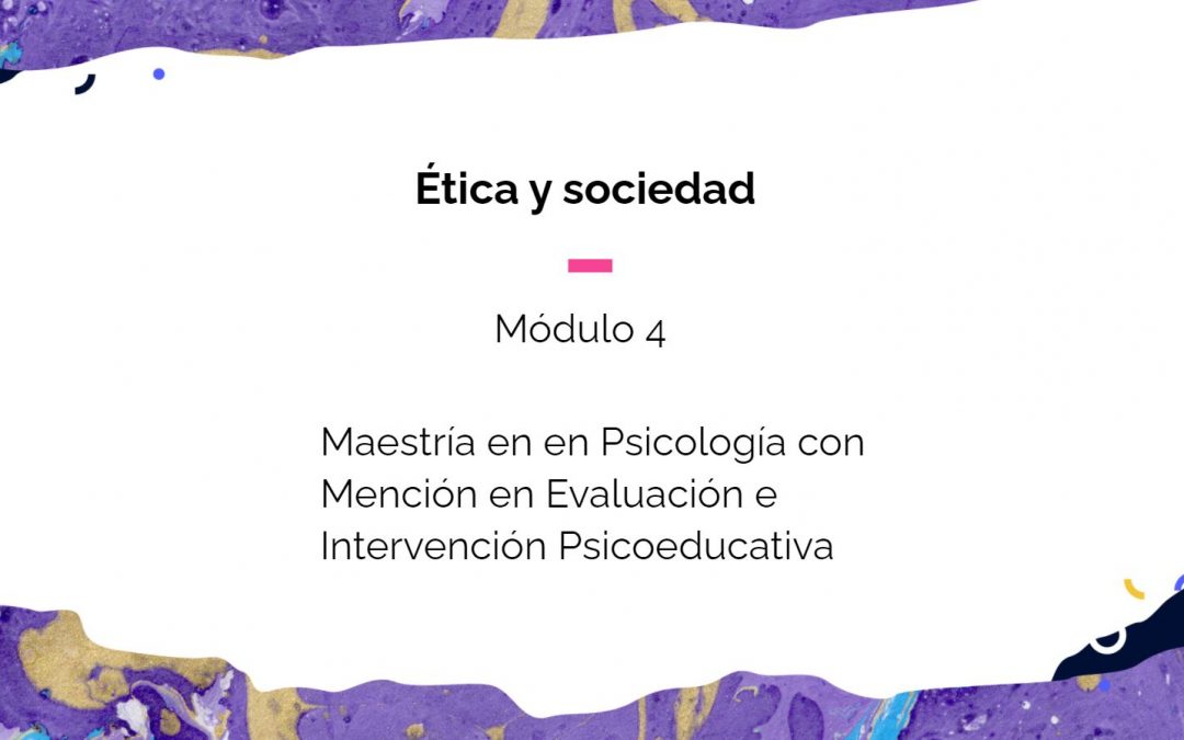 Ética y Sociedad