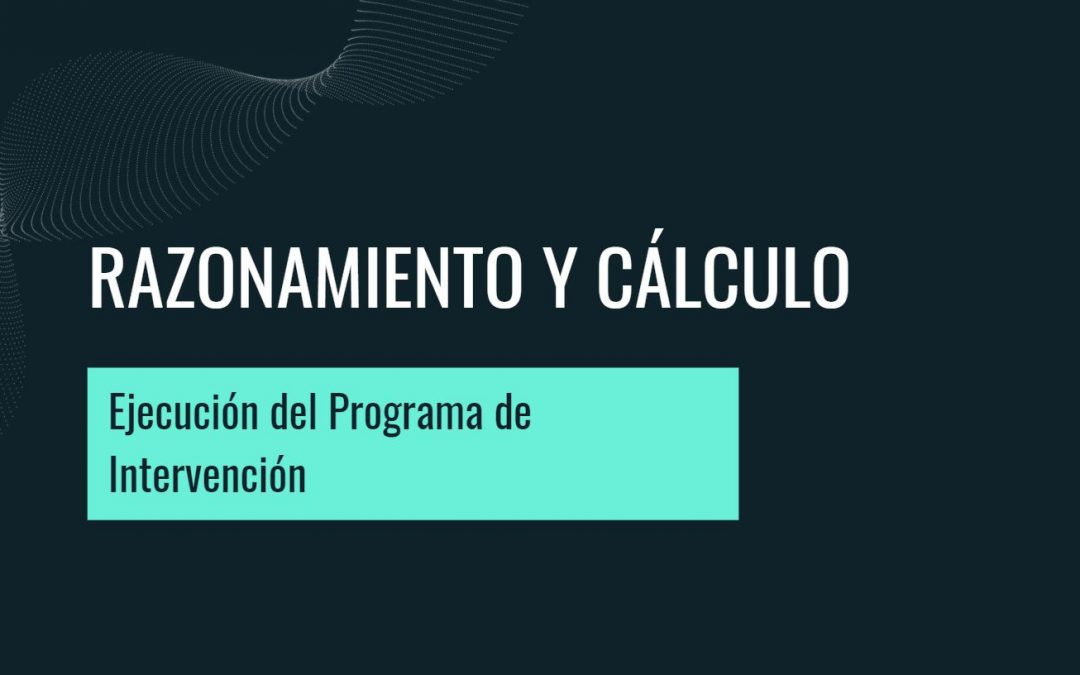 Ejecución del Programa de Intervención