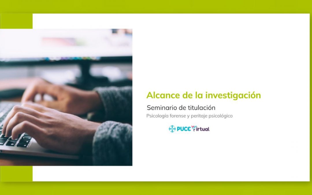 Alcance de la investigación​