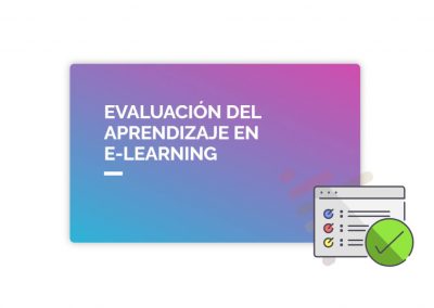 Evaluación del Aprendizaje en e-Learning