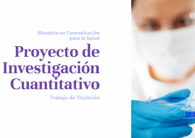 Proyecto de Investigación Cuantitativo