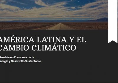 América Latina y el cambio climático
