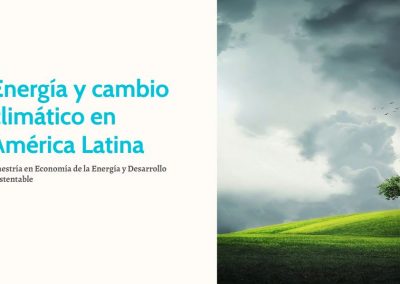 Energía y cambio climático en América Latina