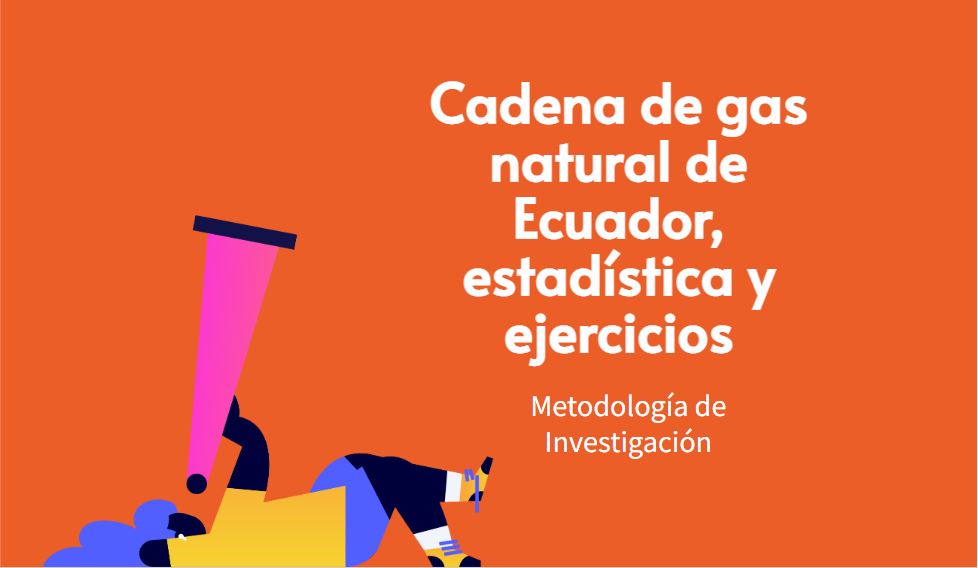 Cadena de gas natural de Ecuador, estadística y ejercicios