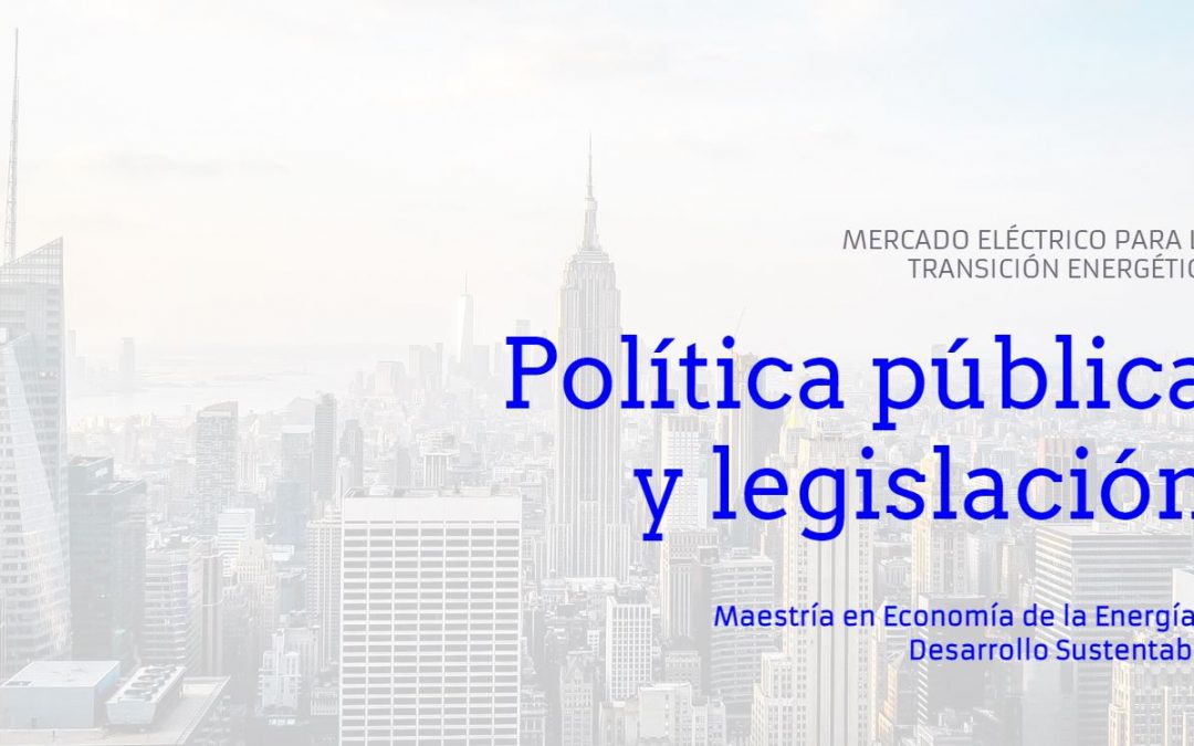Política pública y legislación.