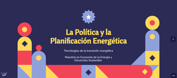 La Política y la Planificación Energética