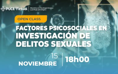 Open class Factores Psicosociales en investigación de delitos sexuales